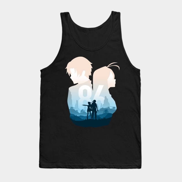 Eighty Six Landscape Tank Top by EladiaDuy